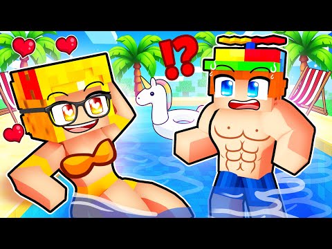 Johnny is Invited to a GIRLS ONLY POOL Party at HER HOUSE…