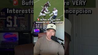 🚨 Buffalo Bills are CLEARLY ALL IN on KC Concepcion #buffalobills #billsmafia