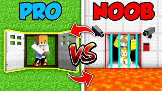 Minecraft NOOB vs PRO PRISON ESCAPE in Minecraft! (Tagalog)
