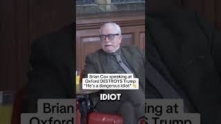 Brian Cox DESTROYS Trump while speaking at Oxford