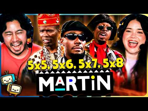 MARTIN (1996) 5x5, 5x6, 5x7 & 5x8 Reaction! | First Time Watch | Martin Lawrence w/ Jaby Koay