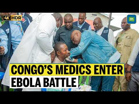 Congo Launches Ebola Vaccine Drive For Frontline Medics Amid Fatal Outbreak | N18G