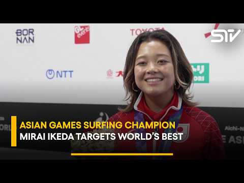 Japan’s Mirai Ikeda Celebrates Inaugural Asian Games Surfing Gold | ZO1T