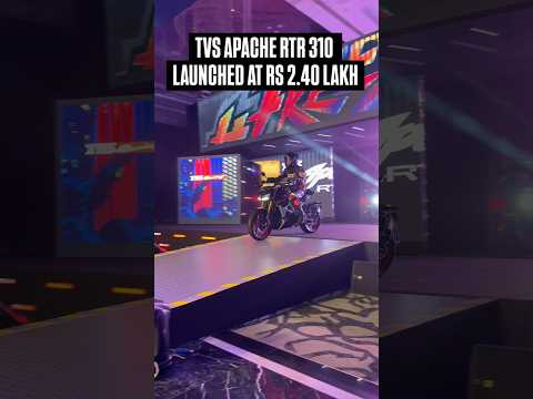 2025 TVS Apache RTR 310 launched