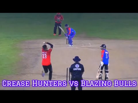 LIVE CRICKET from Delhi | Crease Hunter vs Blazing Bulls