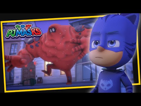 Brave Heroes vs. Splat Monster! ⚔️ | PJ Masks Full Episode | Season 3