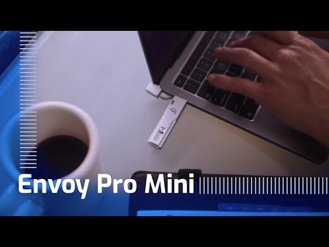 Announcing the new Envoy Pro Mini 2TB. More capacity. Same tiny
package.