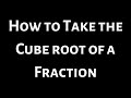 Cube Roots and Their Properties