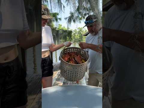 Louisiana Crab Boil in 1 minute. #seafood #crabboil #short #shorts