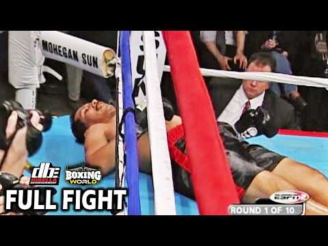 Jermain Taylor FIRST-ROUND Knockout vs Alex Rios | FULL FIGHT | BOXING WORLD