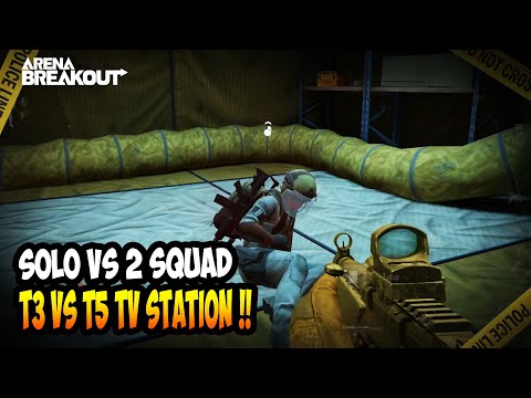 SOLO VS 2 SQUAD !! RATAIN 1 SQUAD LANGSUNG DI DATENGIN SQUAD BARU - Arena Breakout