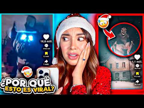 🎅🏻 REACCIONANDO a los TIKTOKS NAVIDEÑOS MÁS ÉPICOS y VIRALES del MUNDO 🔥 Lulu99