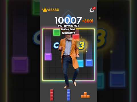 KETIKA SEORANG PRIA DENGAN GAME FAVORITNYA SAAT PUASA #blockblast