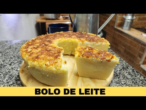 COMO FAZER BOLO MOLE | BOLO DE LEITE