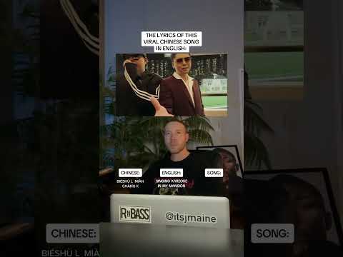 What The Lyrics Are Saying In This Viral Chinese Song From SKAI ISYOURGOD #shorts #lyrics