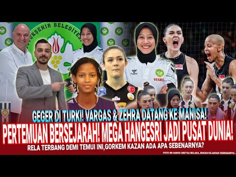 ⚡Heboh! Dua Raksasa Voli Datang Temui Mega,Manisa Jadi Pusat Dunia ini - Kolaborasi Masa Depan?