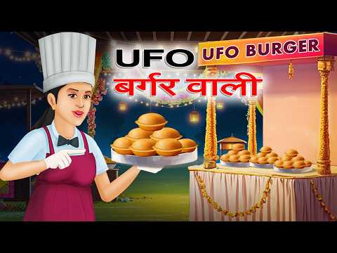 गरीब बर्गर वाली | UFO BURGER WALI  Hindi Kahani | Moral Stories | Garib vs Amir | Bedtime Stories |