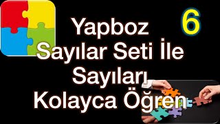 Yeni yapboz sayılar seti ile sayıları öğreniyorum. Üç sayısını öğretiyorum. Yeni versiyon.