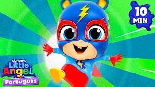 Meu Super-Herói Favorito! 🦸‍♂️ Em Ação! | Hits Little Angel - Canal do Joãozinho Brasil