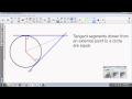 Properties of Circles and Tangents