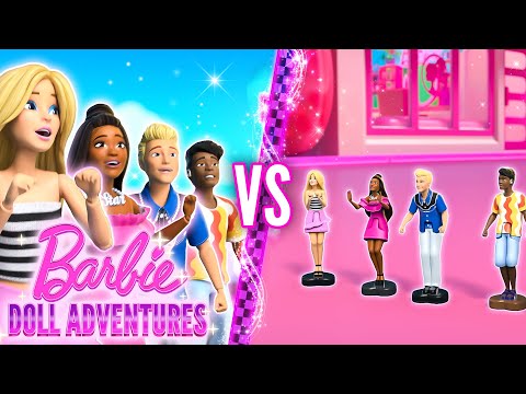 Barbie und die Minis Machen Sich Bereit für das Rennen! | Barbie Puppenabenteuer S3 E7 | Clip