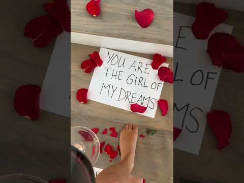 THE PROPOSAL She Never Saw COMING!😱 #shorts #couples