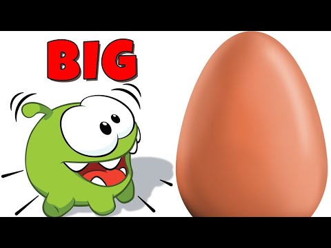 😄Learn Sizes With Surprise Eggs 🥚 Learning Cartoons for Children | Om Nom