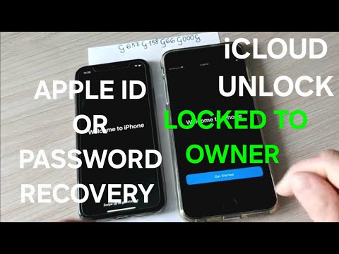 Forgot Apple ID or Password? Apple ID and Password Recovery Any iPhone iCloud Locked To Owner Unlock