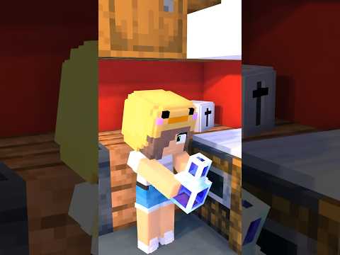 Мам, дай попить в Майнкрафте #shorts #майнкрафт #minecraft