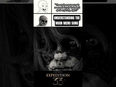Understanding The Main Menu Song, "Alicia" - Clair Obscur Expedition 33 #shorts