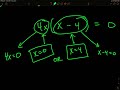 Solving Quadratics by Factoring Techniques