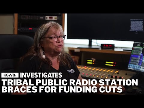 YouTube video thumbnail: On Oregon's Warm Springs Reservation, Federal Funding Cuts Threaten a Vital Community Voice