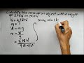 Calculating Mass and Weight Relationships
