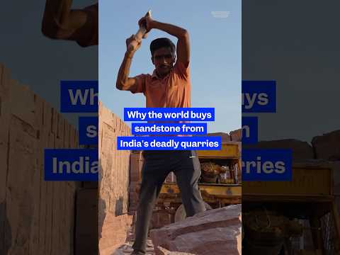 #Sandstone from #India is all over the world, but its #mining conditions are deadly. #quarry #mine