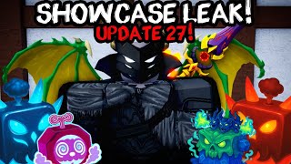 Blox Fruits Update GOT REVEALED! BIG SHOWCASE LEAKED (UPDATE 27)