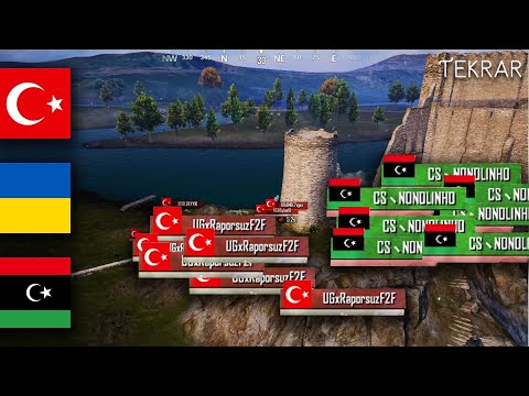 Türkiye Libya'nın Kalesini Bastı Pubg Mobile PMCC 9. Maç Tekrarı