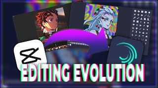 MY EDITING EVOLUTION  || audie - justasimpforhange || cc v. am