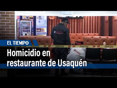 Hombre extranjero asesina a cliente en un restaurante de Usaquén | El Tiempo