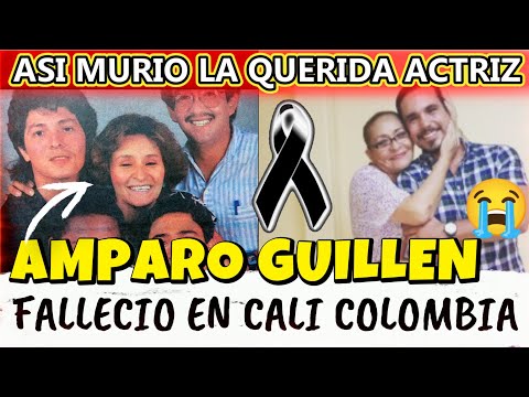 DETALLES DE LA MUERTE DE LA ACTRIZ AMPARO GUILLEN (Ocurrio hoy en Cali Colombia)