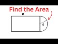 Understanding Composite Figures: Rectangles and Semicircles