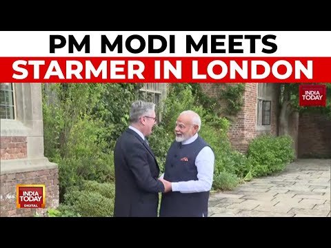Modi Meets Starmer: India-UK Eye Landmark FTA, Doubling Trade To $120B | India Today News