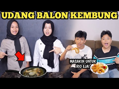 DESMA AMEL MASAKIN UDANG BALON KEMBUNG VIRAL TIKTOK