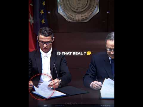 Is That Real....๐จ | โข#shorts #ronaldo #realmadrid #juventus #perez #trending