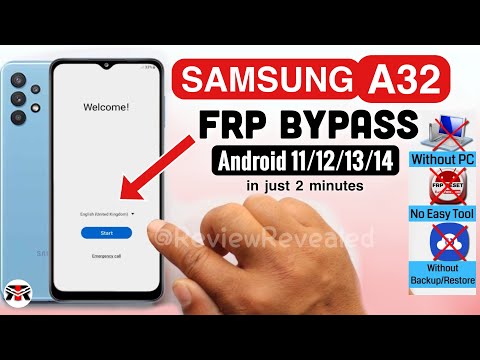 Samsung A32 Frp bypass Without Pc 2025 | Samsung a32 reset google lock | Google account