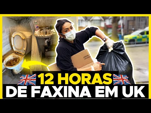 ATÉ R$4440 POR SEMANA PRA FAZER LIMPEZA EM LONDRES | COMO É TRABALHAR COM FAXINA NA INGLATERRA?