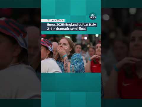 Euros 2025: England defeat Italy 2-1 in dramatic semi-final
