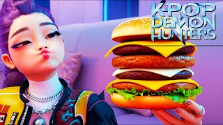 KPop Demon Hunters - Just One Bite (Before We Fight) / Try NOT to Laugh Challenge!