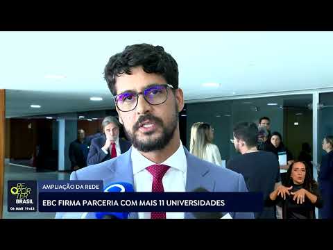 Empresa Brasil de Comunicação firma parceria com mais 11 universidades