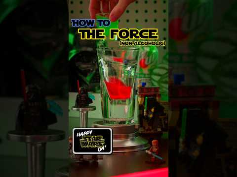 How To Make The Force | Non-Alcoholic Star Wars Drink |#starwarsday #sincitybartender