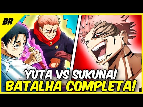 YUTA OKKOTSU VS SUKUNA BATALHA COMPLETA EM JUJUTSU KAISEN